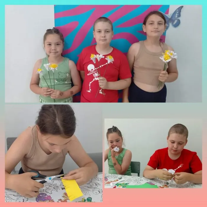 мастер класс  ромашка2